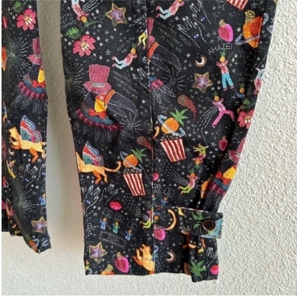 NWT Farm Rio Anthropologie Amorina Utility Pants - Picture 9 of 9